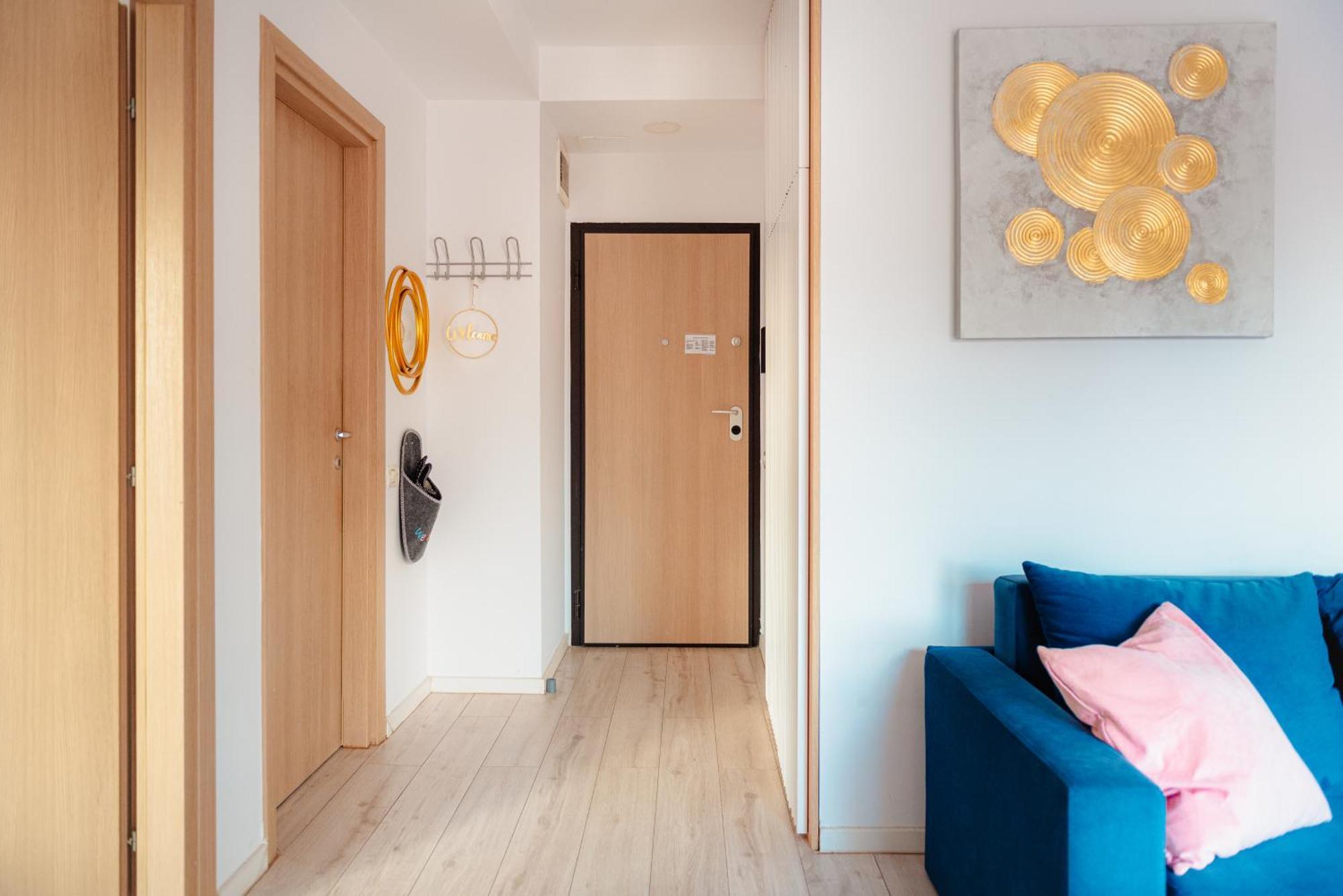 Downtown Apartment Boutique - Blue & Pink Bukarest Exteriör bild